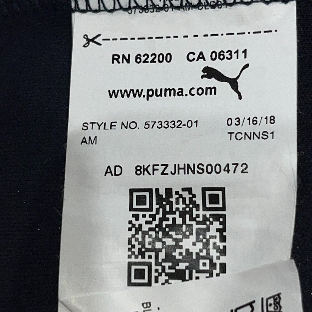 Puma BMW MSP T7 Hooded Sweat Jacket - Men's Large - Stripes and Logos - NWOT - Picture 10 of 12